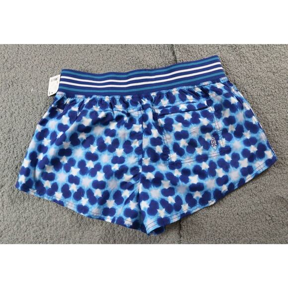 New Free People Movement Shorts S Printed Top Seed Tennis Water Resistant - Picture 3 of 6